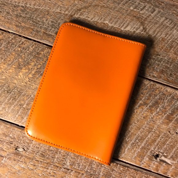 Orange Passport Holder - Picture 2 of 5